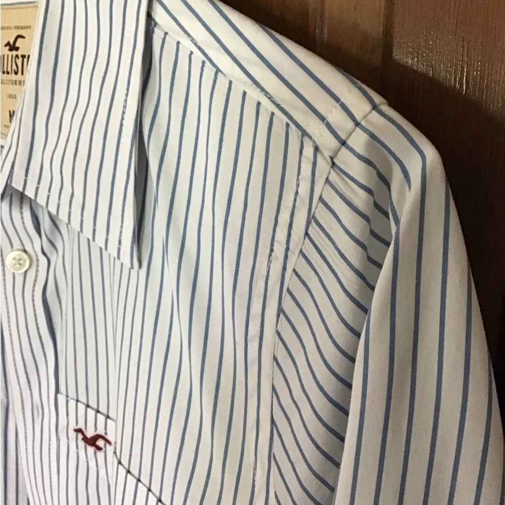 HOLLISTER Dress/Casual, Collared, Button Shirt - (M)edium